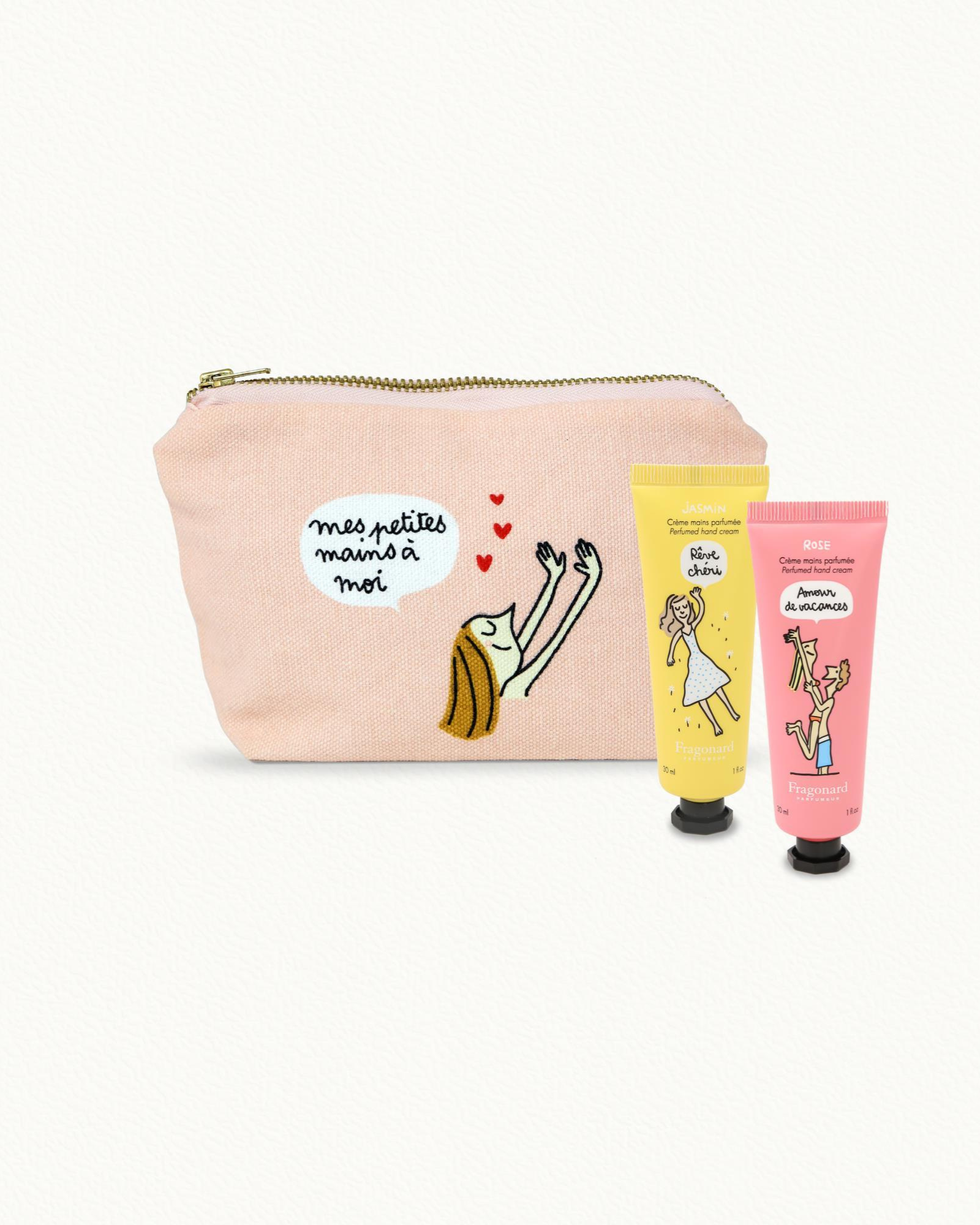 Amour Toujours - Pochette 2 Creme Mani (Rosa e Gelsomino)