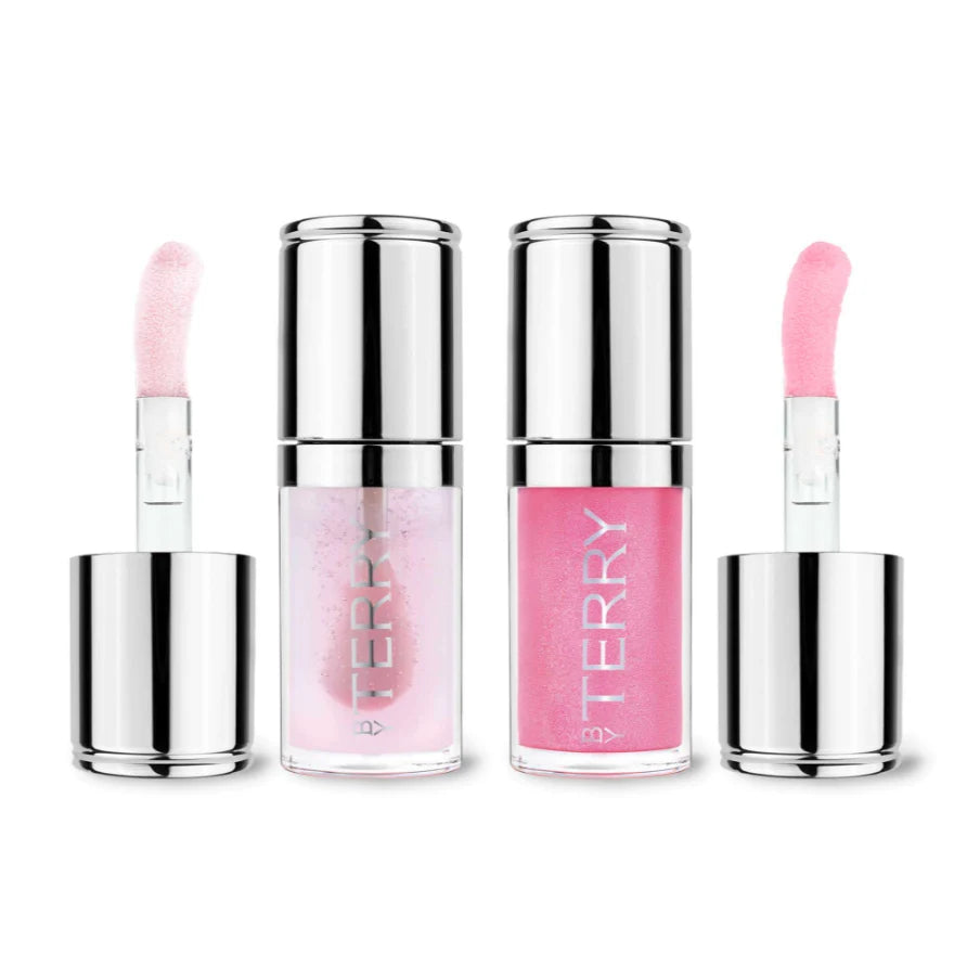 DUO LABBRA GLOW - BAUME DE ROSE LIP OIL SERUM & BAUME DE ROSE GLOW GLOSS