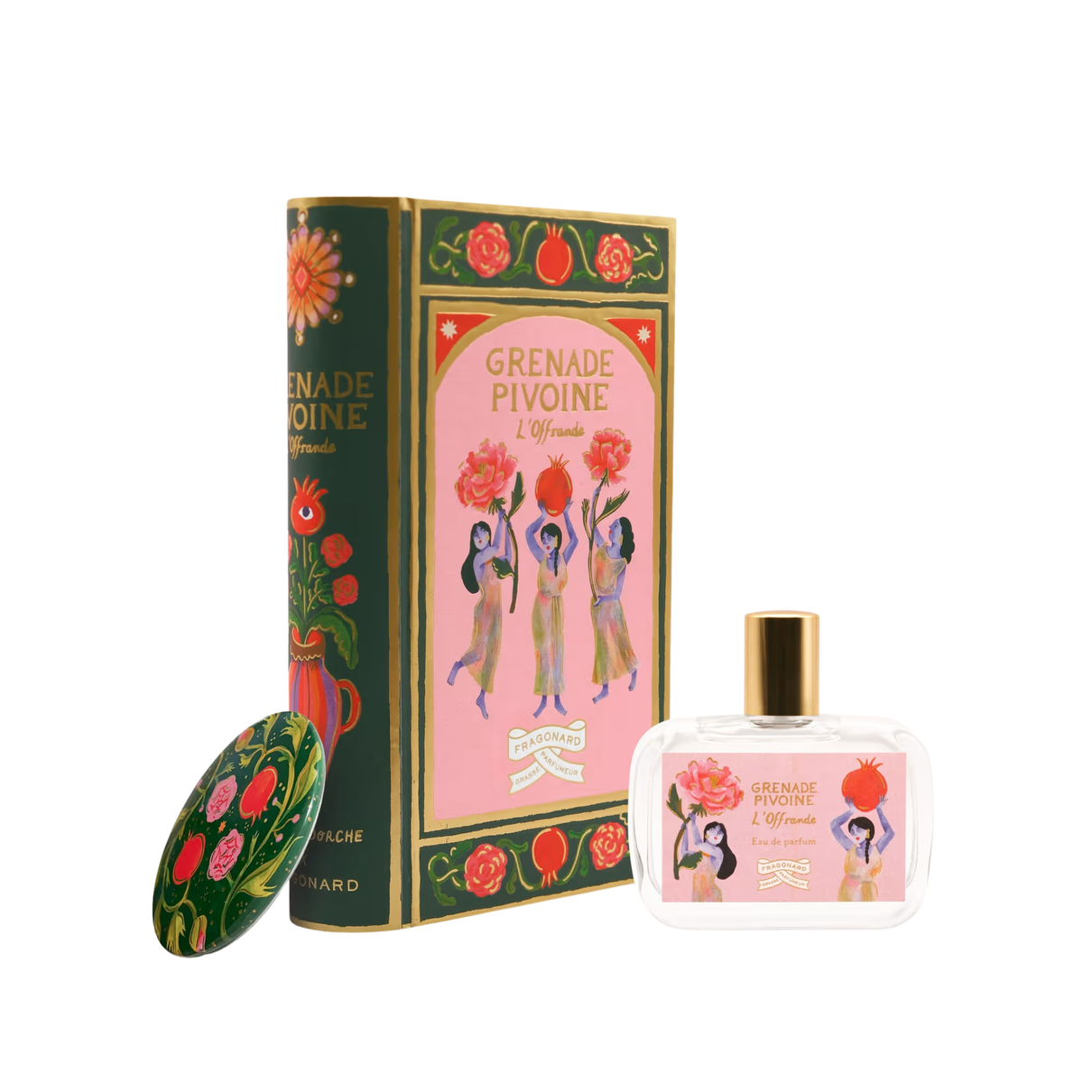 Cofanetto Eau de parfum e specchio L’OFFRANDE – Grenade Pivoine