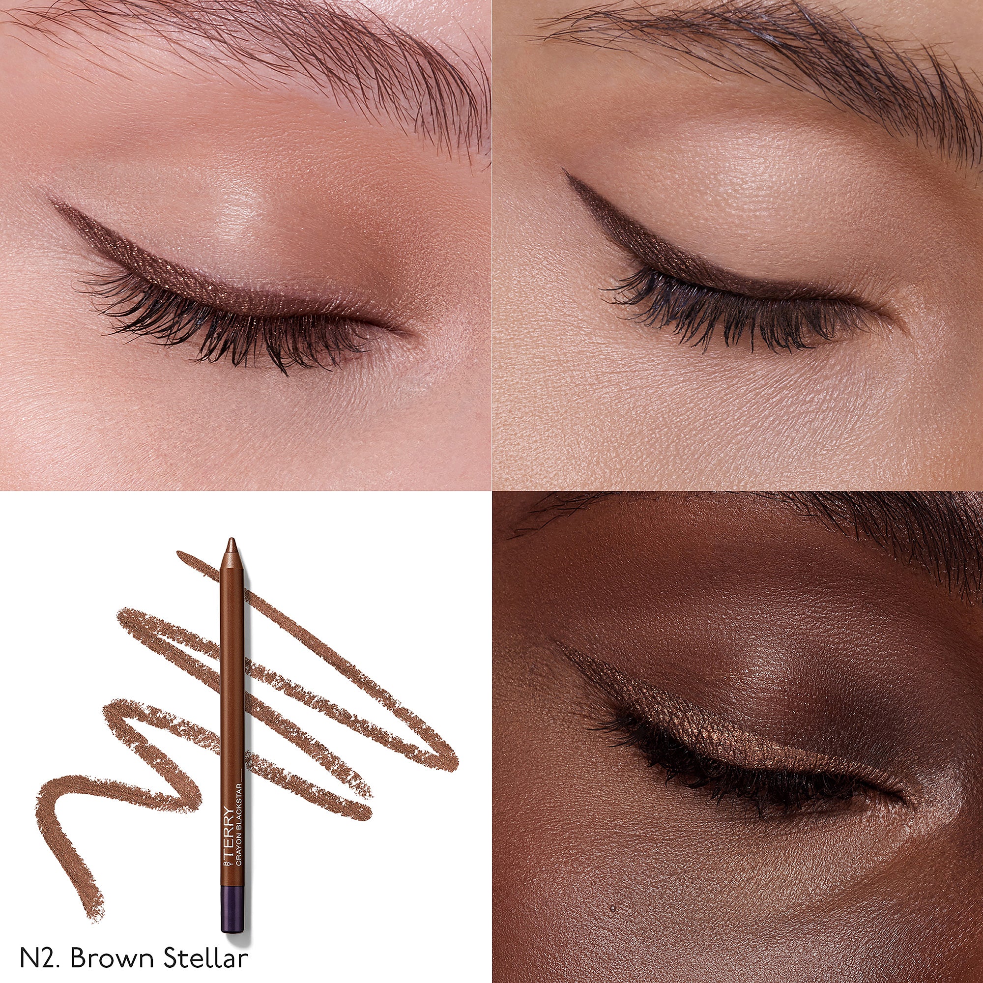 Crayon Blackstar N°2 Brown Stellar- Matita occhi waterproof