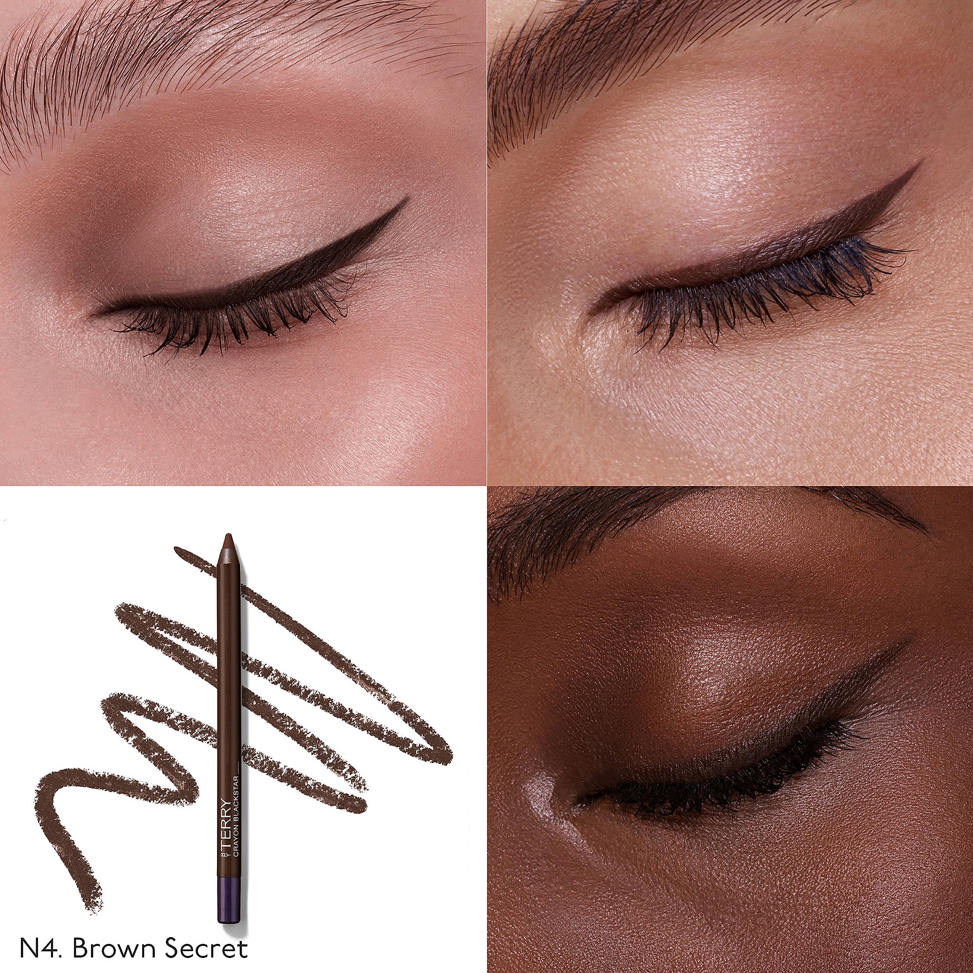Crayon Blackstar N°4 Brown Secret - Matita occhi waterproof