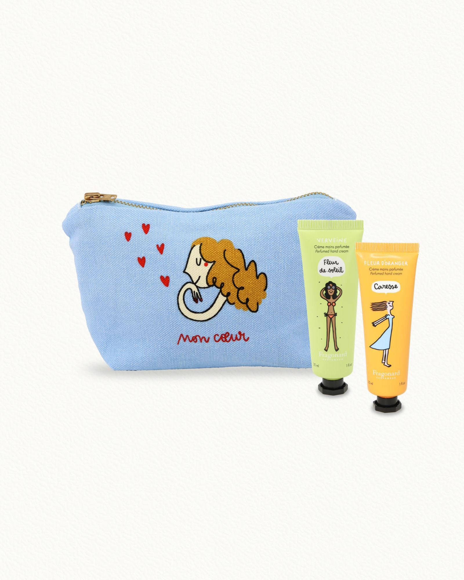 Mon Coeur - Pochette 2 Creme Mani (Verbena e Fiore d'Arancio)