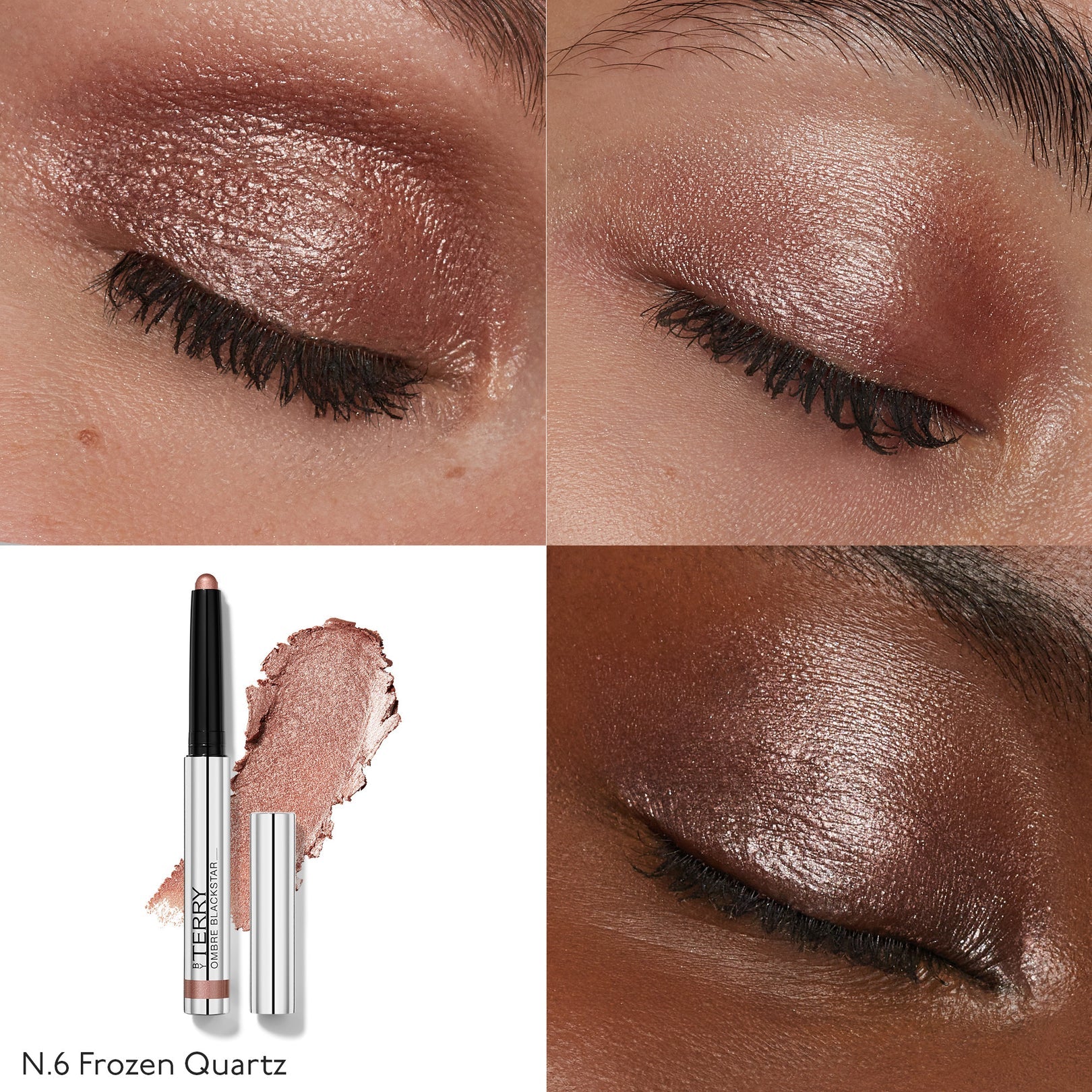 Ombre Blackstar N°6 Frozen Quartz (finish shimmer) - Ombretto cremoso
