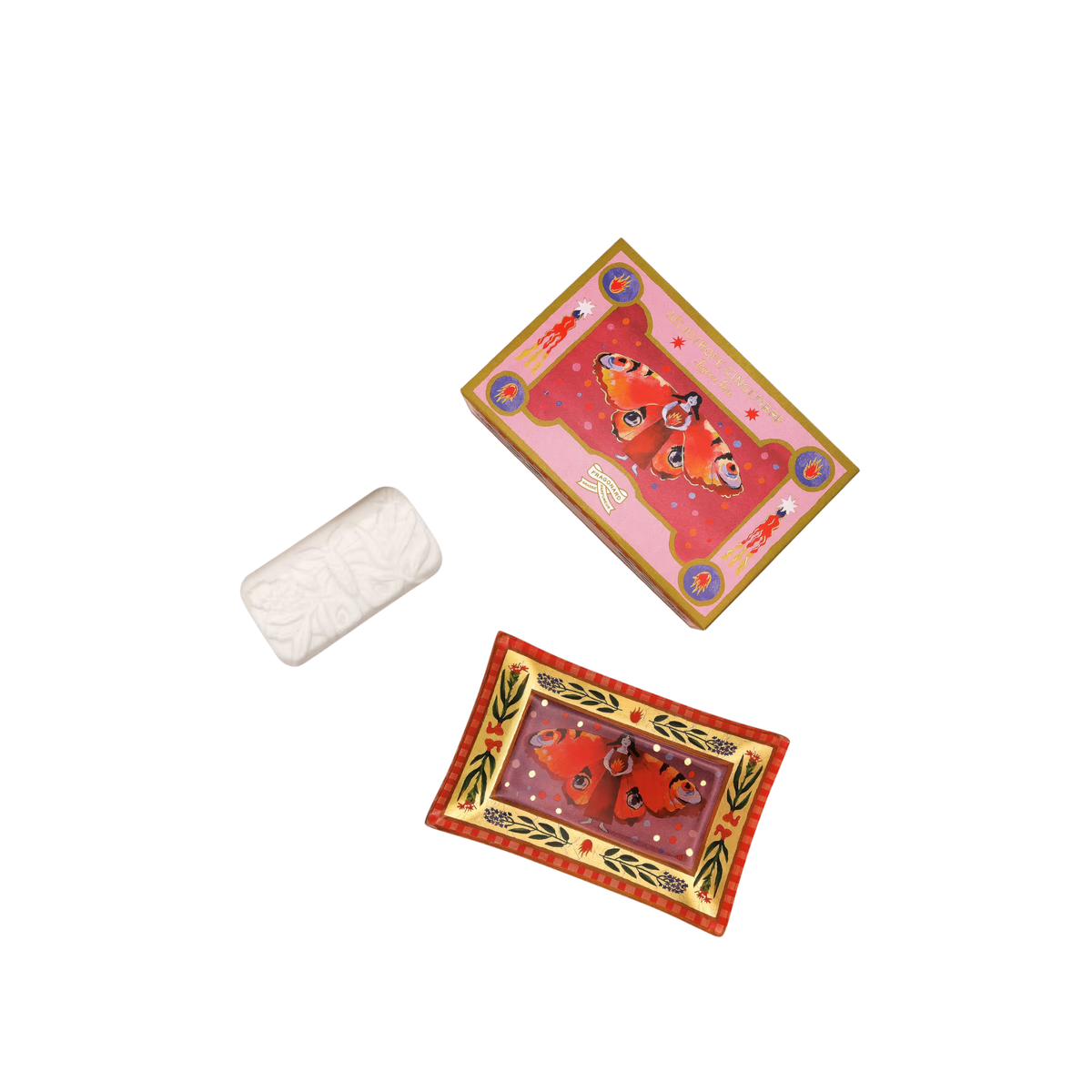 Sapone e Porta Sapone JOYEUX FEU – Héliotrope Gingembre