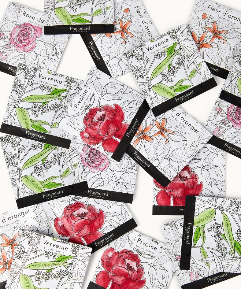 Scatola di 20 Pochettes Profumate