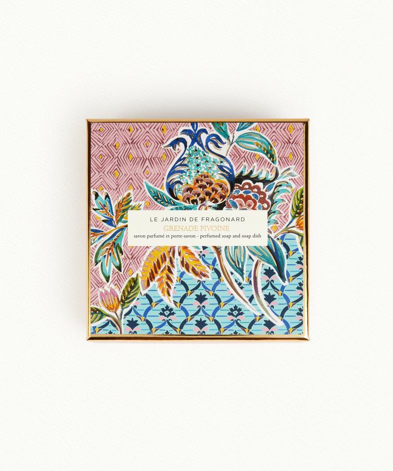 Grenade Pivoine Sapone & Portasapone