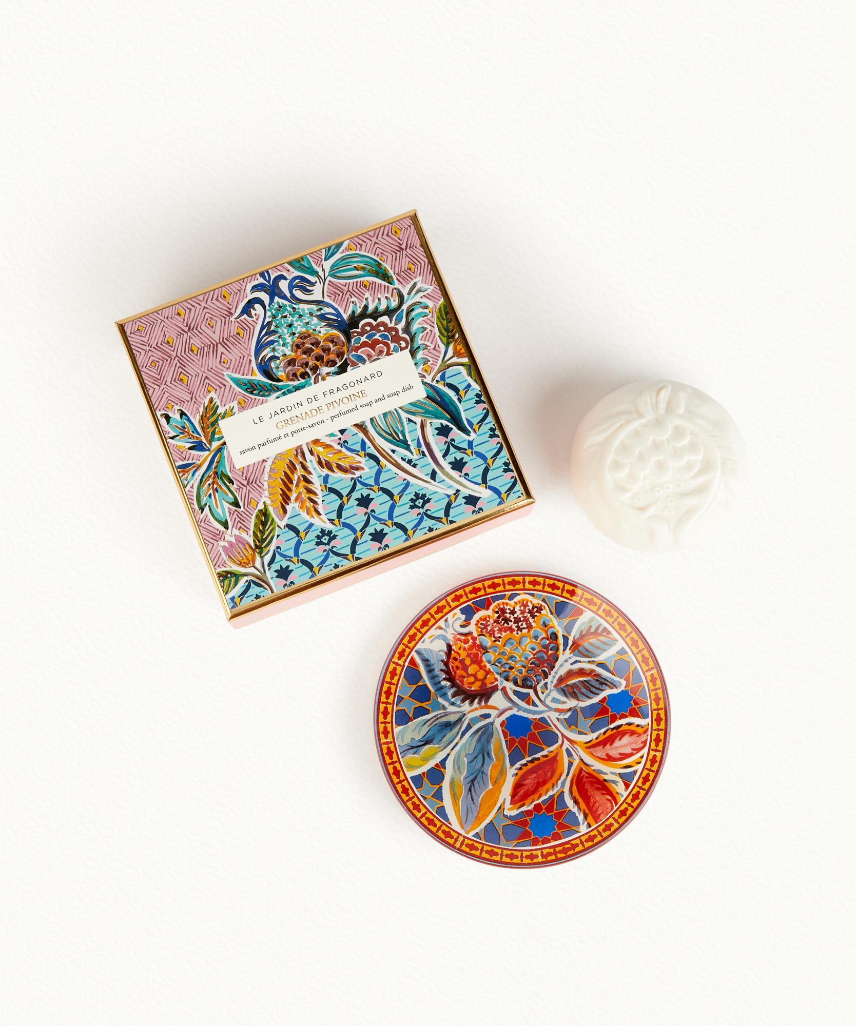 Grenade Pivoine Sapone & Portasapone