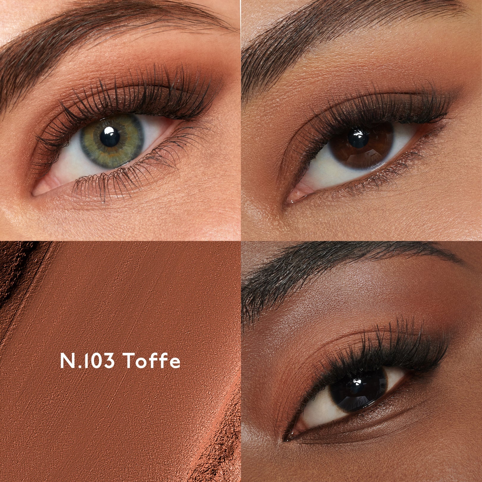 Ombre Blackstar N°103 Matte Toffee (finish matte) - Ombretto cremoso